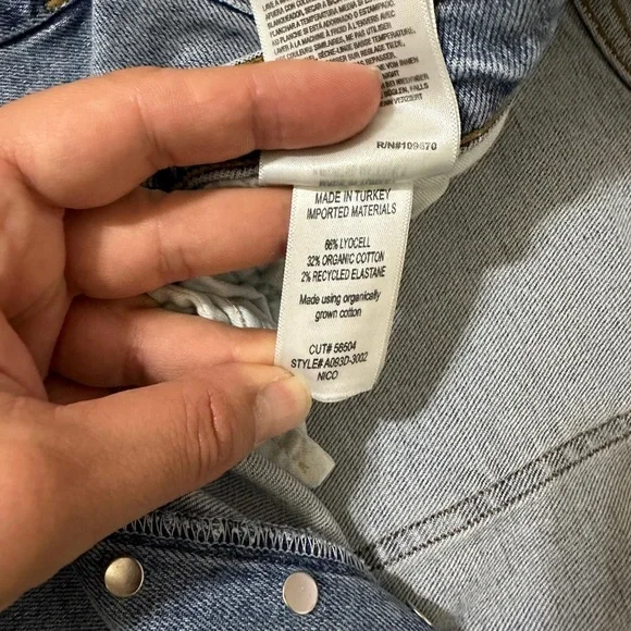 Agolde Nico High Rise Slim in Rooted Size 33 - Picture 8 of 11